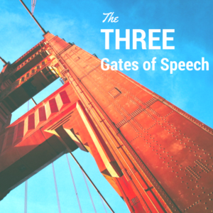 The Gates of Speech